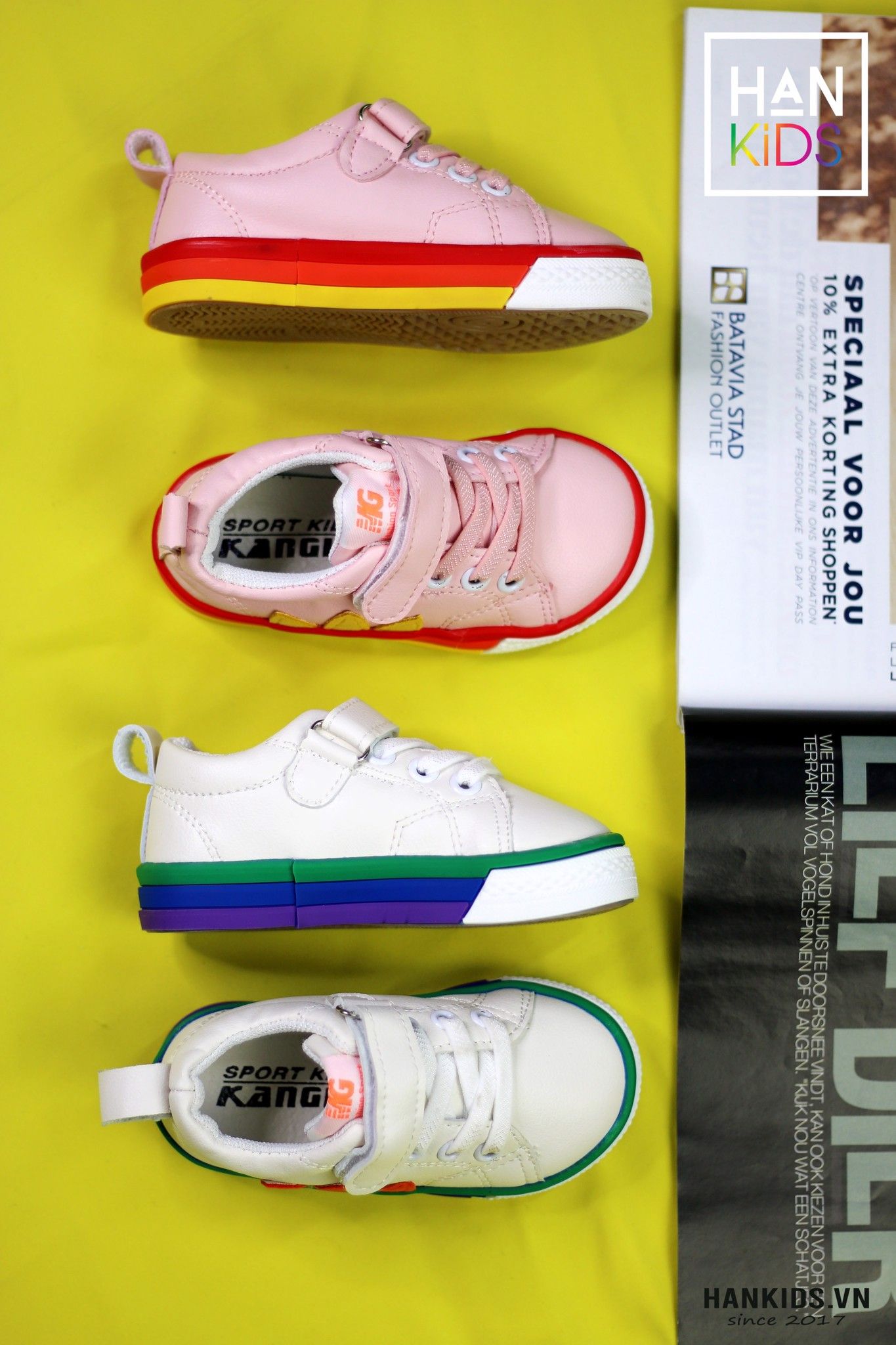 GIÀY adidas phối màu 3 vạch