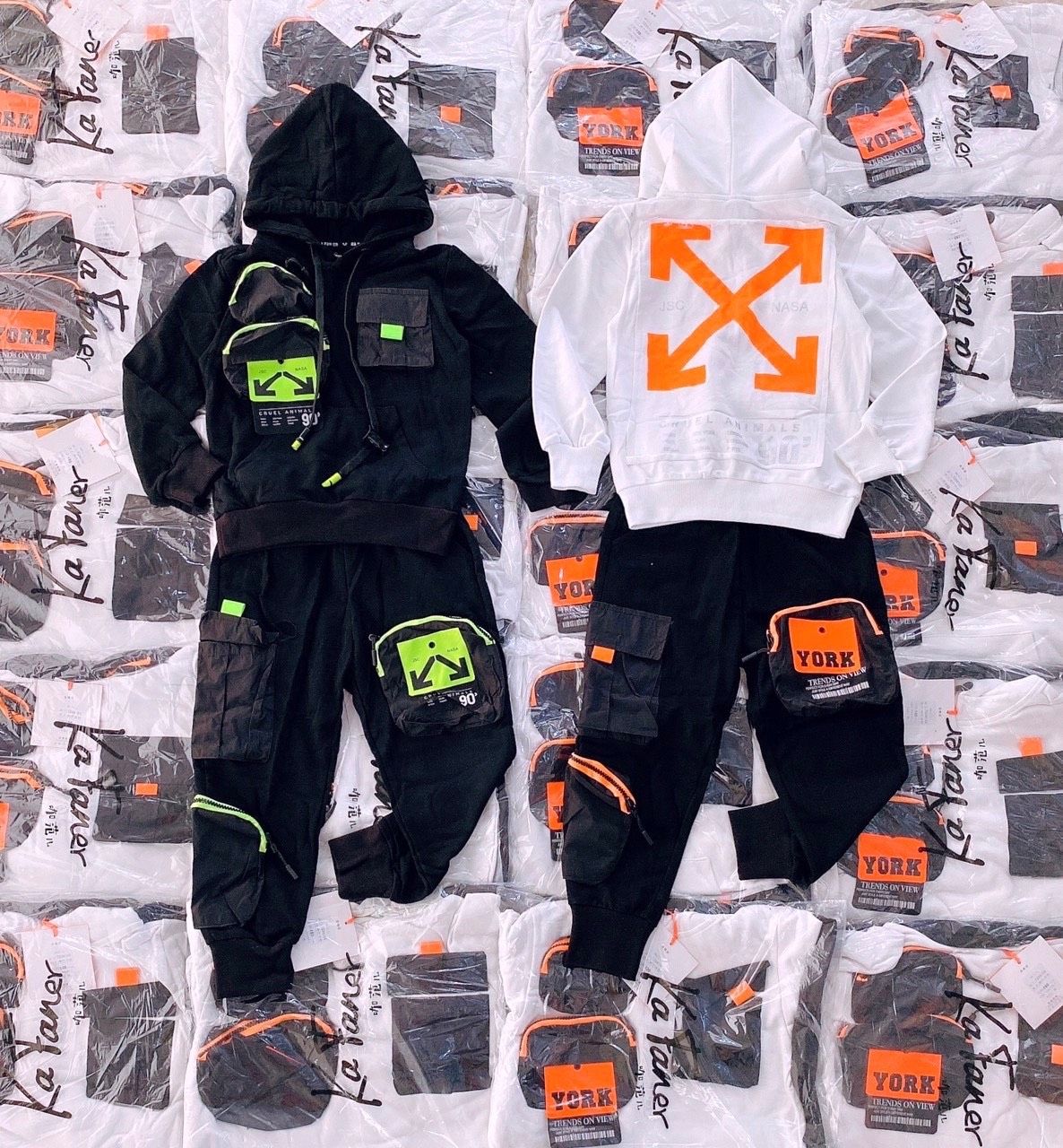 SET áo mũ 3 túi dù nổi