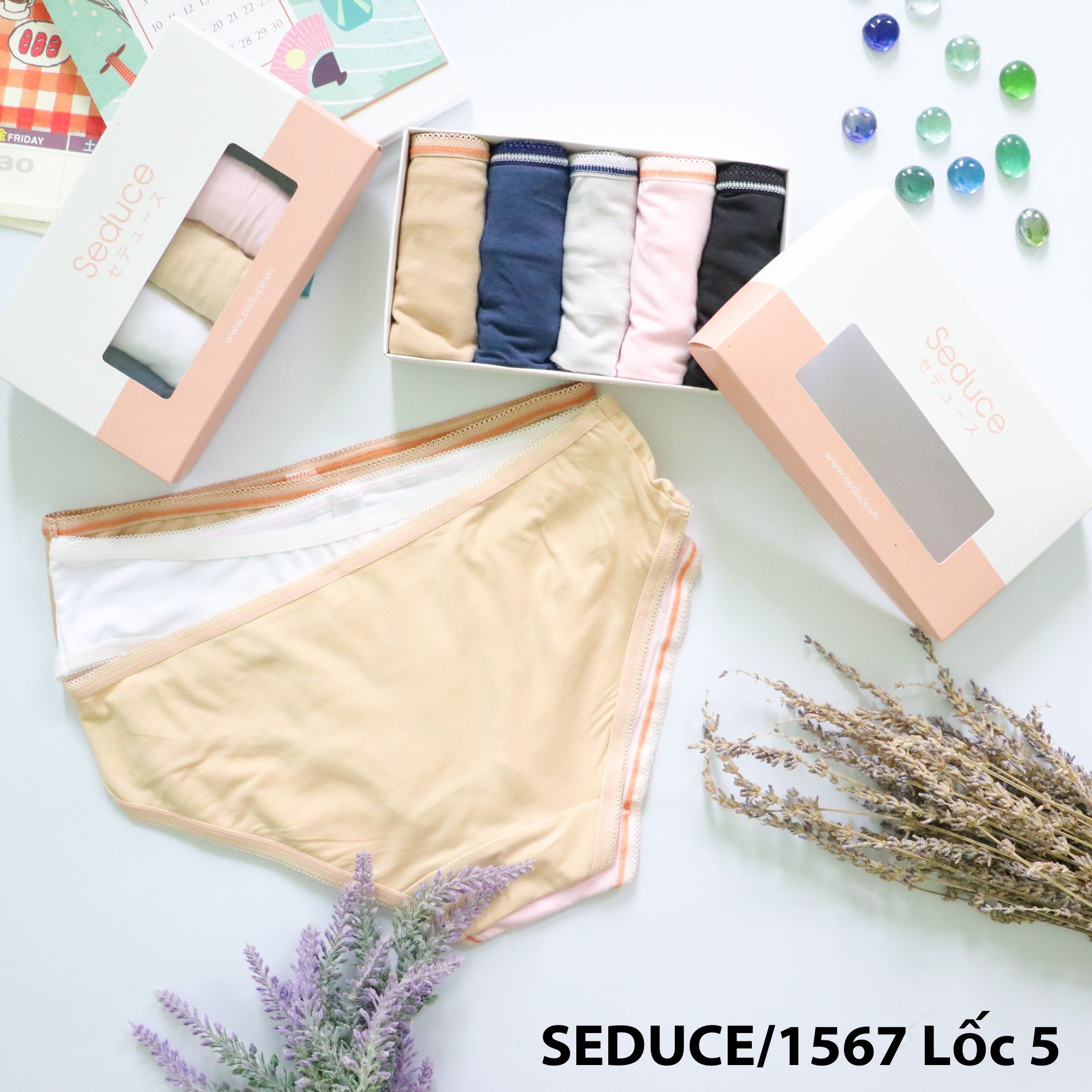 Quần lót Seduce Q1567 Lốc 5