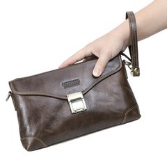 Clutch cầm tay, đeo chéo da bò nhỏ gọn - 4062550