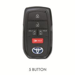 Bao chìa khóa Toyota thủ công 5 nút - 3009551