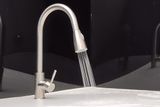 Vòi rửa chén nóng lạnh, dây kéo Inox SUS 304 Eurolife EL-T011R