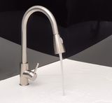Vòi rửa chén nóng lạnh, dây kéo Inox SUS 304 Eurolife EL-T011R