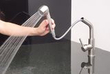 Vòi rửa chén nóng lạnh, dây kéo Inox SUS 304 Eurolife EL-T10-1