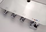 Bộ sen cây nóng lạnh Đồng mạ Chrome Eurolife EL-SC908 (Trắng bạc)