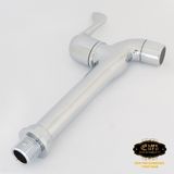 Vòi hồ dài nhựa ABS mạ Chrome Eurolife EL-HN01 (Trắng bạc)