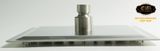 Đài sen tắm Inox SUS 304 Eurolife vuông EL-DSV20 (Trắng vàng)