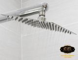Đài sen tắm Inox SUS 304 Eurolife vuông EL-DSV20 (Trắng vàng)