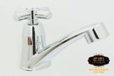 Vòi Lavabo lạnh nhựa ABS mạ Chrome Eurolife EL-LA05 (Trắng bạc)