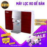  Máy lọc nước RO 5 cấp độ lọc uống trực tiếp, kết hợp máy đun nóng Eurolife EL-RO-730 