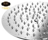 Đài sen tắm Inox SUS 304 Eurolife tròn EL-DST20 (Trắng vàng)