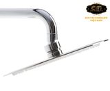 Đài sen tắm Inox SUS 304 Eurolife tròn EL-DST20 (Trắng vàng)