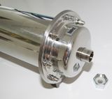 Máy lọc nước để dưới gầm chậu rửa, siêu màng lọc 0.1 micro vỏ Inox SUS 304 Eurolife EL-600UF, lắp trực tiếp với vòi rửa chén.