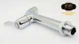 Vòi hồ dài nhựa ABS mạ Chrome Eurolife EL-HN01 (Trắng bạc)