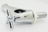 Vòi Lavabo lạnh nhựa ABS mạ Chrome Eurolife EL-LA05 (Trắng bạc)