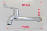 Vòi hồ dài nhựa ABS mạ Chrome Eurolife EL-HN01 (Trắng bạc)
