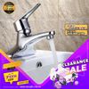 Vòi Lavabo 2 chân nóng lạnh Đồng mạ Chrome Eurolife EL-LOT03 (Trắng bạc)