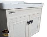 Bộ tủ Lavabo Nhựa - Carbon chịu nước Eurolife BLV-NC01 (Trắng)