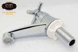Vòi Lavabo lạnh nhựa ABS mạ Chrome Eurolife EL-LA05 (Trắng bạc)