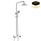 Bộ sen cây tắm đứng nóng lạnh Eurolife EL-SC903 (Trắng bạc)