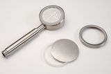 Bộ tay sen siêu tăng áp Inox SUS 304 Eurolife EL-119SH (Trắng - vàng)