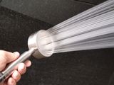 Bộ tay sen siêu tăng áp Inox SUS 304 Eurolife EL-119SH (Trắng - vàng)