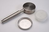 Bộ tay sen siêu tăng áp Inox SUS 304 Eurolife EL-119SH (Trắng - vàng)