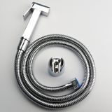 Bộ vòi xịt vệ sinh bằng Đồng, Eurolife EL-X03 (Trắng bạc)