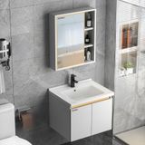  Bộ tủ Lavabo rửa mặt chất liệu Inox 304 kháng nước Eurolife BLV-IN04( Trắng) 