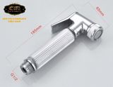 Bộ vòi xịt vệ sinh bằng Đồng, Eurolife EL-X02 (Trắng bạc)