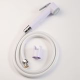 Bộ xịt vệ sinh cao cấp, chất lượng Germany. Tăng áp cao, chất liệu nhựa ABS trắng Eurolife EL-X10 (Trắng)