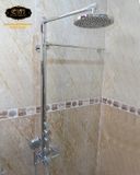  Bộ sen tắm đứng nóng lạnh Eurolife EL-1005S (Trắng bạc) 