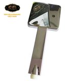 Bộ tay dây sen vuông 1 chế độ phun nước Eurolife EL-111SH (Trắng bạc)