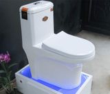 Bồn cầu 1 khối men sứ Nano tuyết, nắp đóng êm Eurolife EL-BC2077 (Trắng)