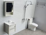 Bồn cầu 1 khối men sứ Nano tuyết, nắp đóng êm Eurolife EL-BC2077 (Trắng)