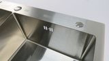 Chậu rửa chén Handmade Inox SUS 304 Eurolife EL-HM8245 (Trắng bạc)