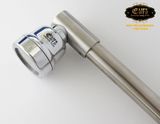 Đầu vòi tăng áp 1 chế độ chảy mạ Chrome Eurolife EL-TA03 (Trắng bạc)