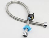 Bộ 2 dây cấp nóng lạnh chịu nhiệt vỏ Inox ruột cao su tổng hợp dài 50cm Eurolife EL-DI50