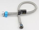 Bộ 2 dây cấp nóng lạnh chịu nhiệt vỏ Inox ruột cao su tổng hợp dài 50cm Eurolife EL-DI50