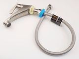 Bộ 2 dây cấp nóng lạnh chịu nhiệt vỏ Inox ruột cao su tổng hợp dài 50cm Eurolife EL-DI50