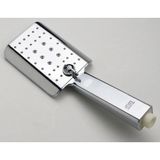 Tay sen vuông 3 chế độ chảy chất liệu ABS mạ Chrome Eurolife EL-H201 (Trắng bạc)