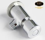 Vòi nhấn xả tiểu nam Eurolife EL-XT120 (Trắng bạc)
