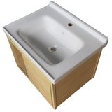  Bộ tủ Lavabo hợp kim Nhôm chịu nước Eurolife BLV-AL05 (Nâu nhạt) 