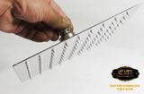 Đài sen tắm Inox SUS 304 Eurolife vuông EL-DSV20 (Trắng vàng)
