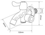 Củ sen lạnh Inox SUS 304 Eurolife EL-SL110 (Trắng vàng)