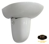 Chậu Lavabo sứ men Nano tuyết chân treo Eurolife LVB-01 (Trắng)