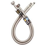 Bộ 2 dây cấp nóng lạnh 60cm dùng cho vòi Lavabo hoặc vòi rửa chén Eurolife EL-DCL60