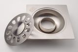 Hố ga thoát sàn inox 10x10cm Eurolife EL-X11 (Trắng bạc)