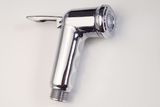 Tay xịt vệ sinh tăng áp cao, chất liệu nhựa ABS mạ Chrome Eurolife EL-H-X12 (Trắng bạc)