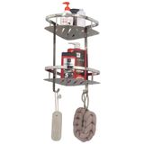 Kệ góc đôi phòng tắm Inox SUS 304 Eurolife EL-KG2 (Trắng bạc)